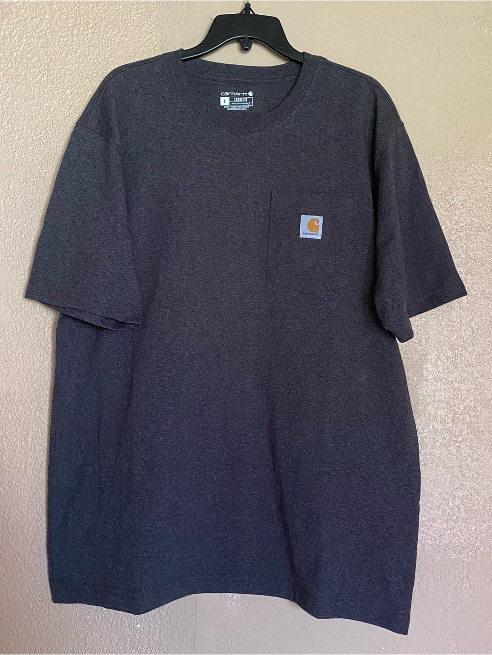Carhartt Pocket Tee in Charcoal Gray